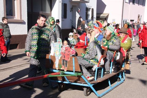 Bild 7 von 15: Umzug Grafenhausen 2018