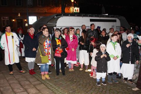 Bild 14 von 15: Hemdglunker und Rathaussturm 2020