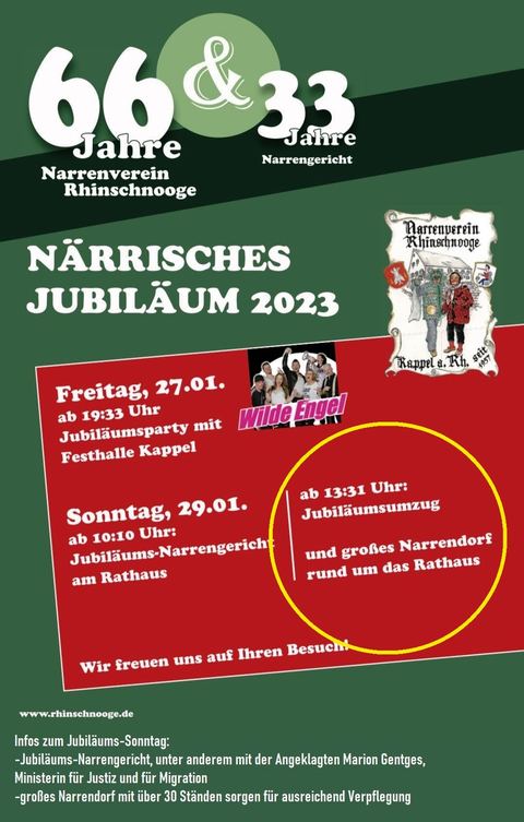 Bild 2 von 15: Jubiläumsumzug 2023