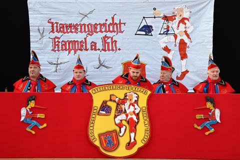 Bild 12 von 15: Narrengericht 2023