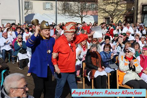 Bild 12 von 15: Narrengericht 2025
